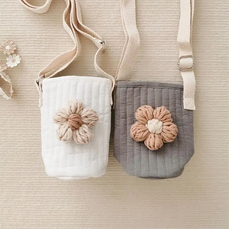 F19f Botella agua Bolsa cruzada con correa para botella acolchada botella botella botella para