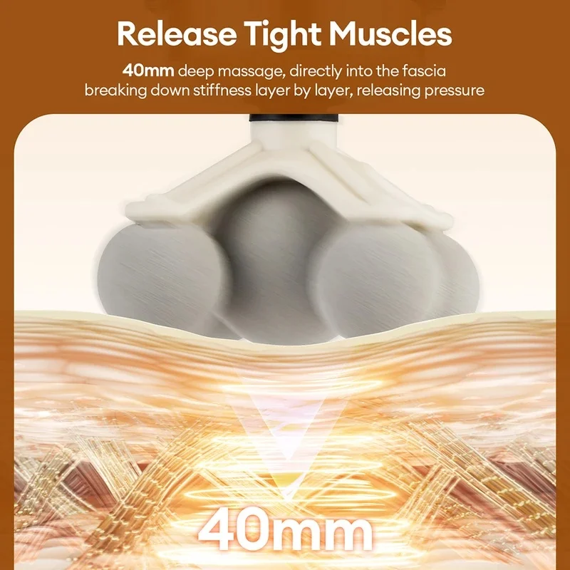 2026 Selling Electric Massage Gun 99 Strong Fascia Gun High-Frequency Vibration Full-Body Massage Gun Arm And Leg Muscle Massage