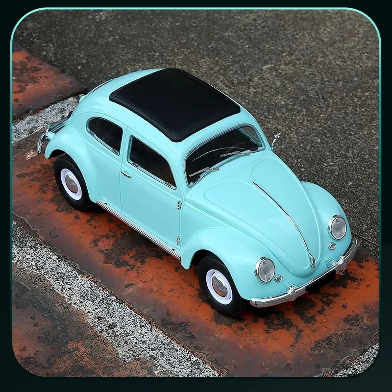 Remote Control Car Toy 1/16 Wpl D62mini For Vw Beetle Hardtop Sedan Model 1949-1963 Carremote Control Rc Climbing Car Toy Gift