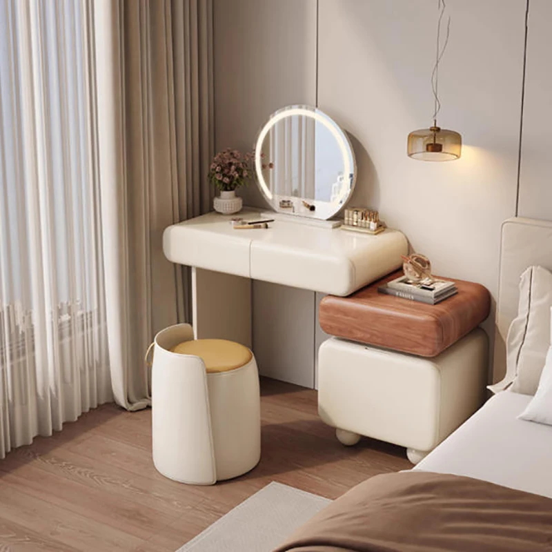 

Aesthetic Space Saving Modern Vanity Table Premium Dressers Aesthetic Space Saving Elegant Schminktisch Bedroom Furniture