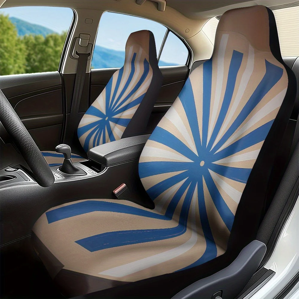 2Pcs Blue White Opt… - image