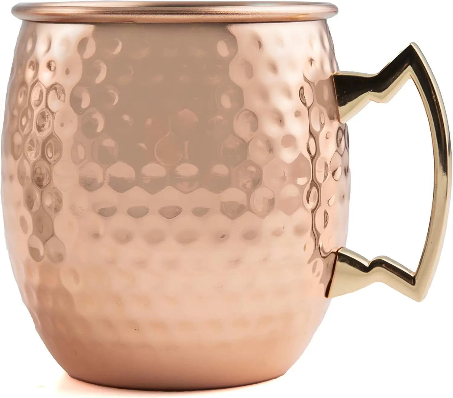 

Silversmiths Hammered Copper Moscow Mule, Set of 4, 20 Ounce