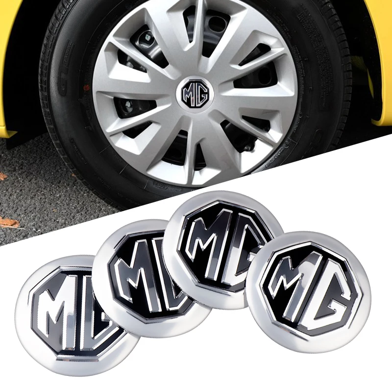 4 Stuks 56 Mm Styling Auto Wiel Center Hub Caps Stickers Cover Accessoire Voor Morris Garages Mg Zs 5 7 6 Cyberster MG4 Ev ES5 Hs Een