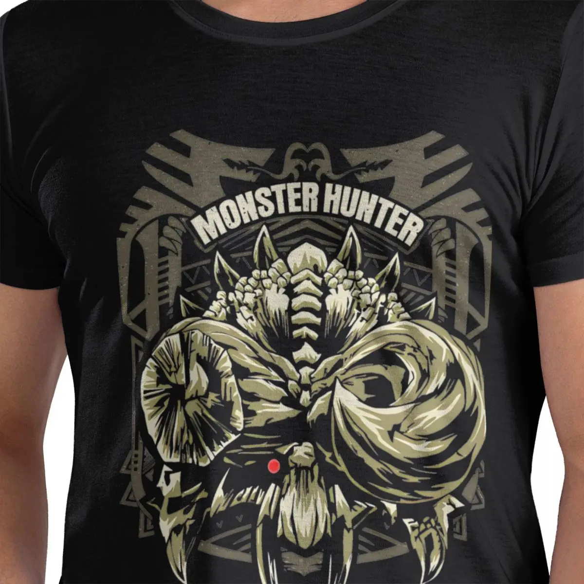 Devilhjos Cereal Monster Hunter T Shirt Novelty T-Shirts Short Sleeve Y2K Funny Tops Summer Cotton Crew Neck Plus Size Tees