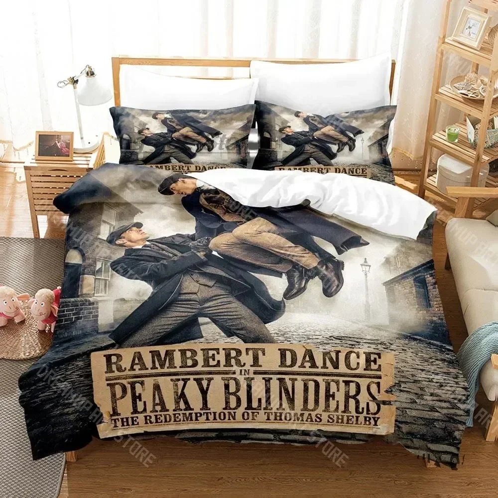 2026 3D Print Peaky TV Blinders Bedding Set Single Twin Full Queen King Size Bed Set Aldult Kid Bedroom Duvetcover Sets Bed Shee