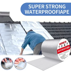 Self-adhesive Butyl Sealing Tape Thickened Waterproof Tape Wall Pool Roof Crack Duct Repair Sealed Self Adhesive Tape