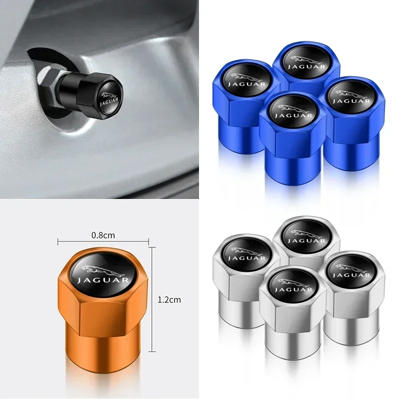 

4 шт./компл. цинковый сплав, автомобильные шины, шток клапана, воздушные колпачки, противоугонные товары для Jaguar XF 250 X Type F Pace Xj X351 Xe S-Type Android XFR