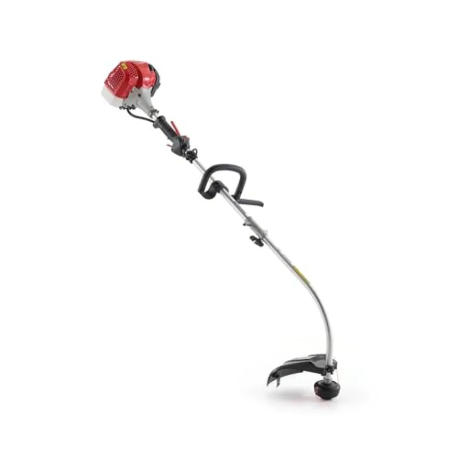 25.4cc 15 بوصة. ماكينة تشذيب العمود المنحنية بدورتين تعمل بالغاز لصيانة فعالة في الحديقة والحديقة مع تصميم خفيف الوزن وسهل الاستخدام