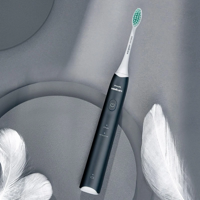 فيليبس Sonicare HX2421 فرشاة الأسنان الكهربائية وضعين الأسنان لطيف التنظيف العميق تجويف الفم الرعاية اللثة الرعاية الصحية فرشاة أسنان #4