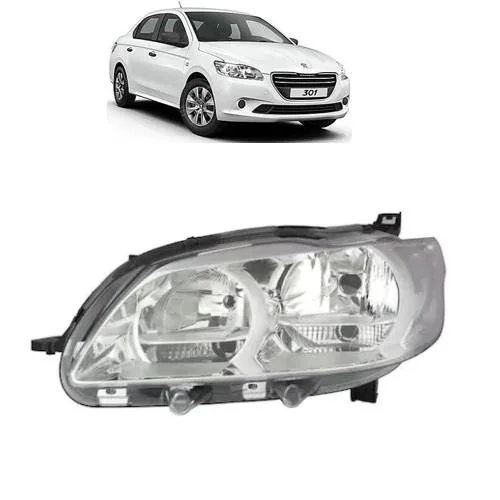 AYFAR BRAND LEFT FRONT HEADLIGHT FOR PEUGEOT 301 2012-2017 9675139980