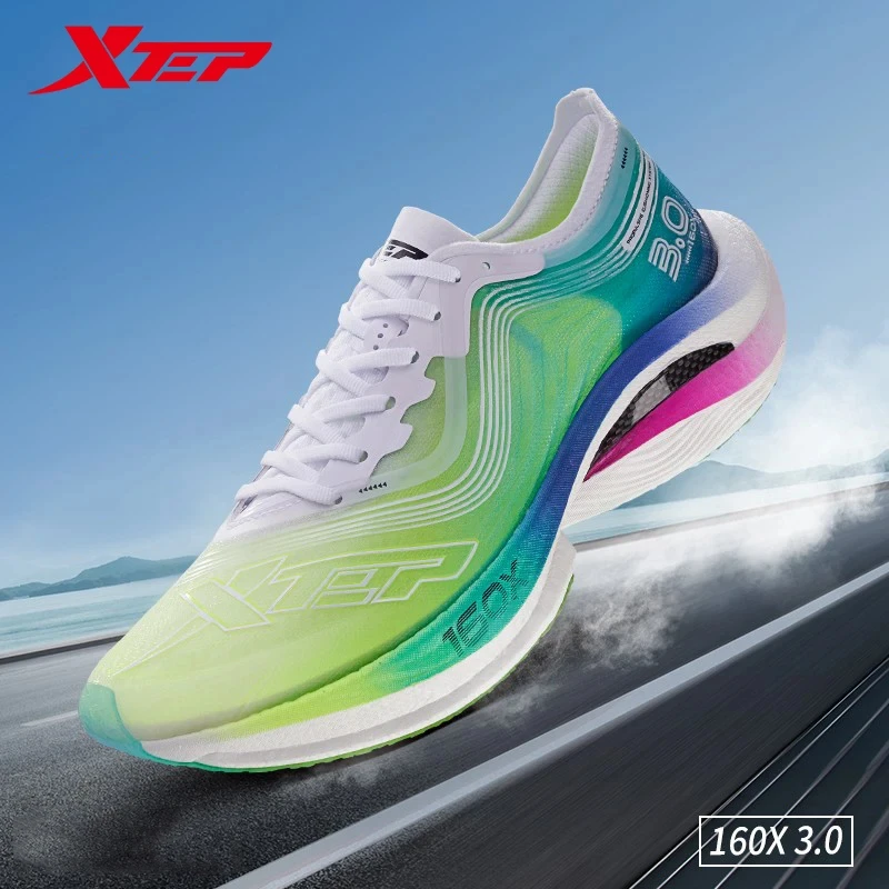 Xtep 160x 3.0 Professional Marathon Running Shoes Training Sports Shoes Men Carbon Plates Technology Men Sneakers 978119110107