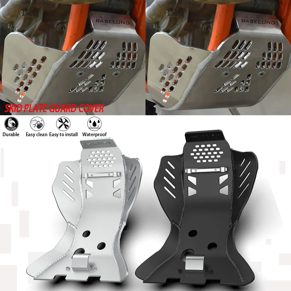 For Husaberg FE450/FE201 2013-2014 Motorcycle Skid Plate Splash Chassis Guard Protection For Husqvarna FE450 FE501 FC 450 501