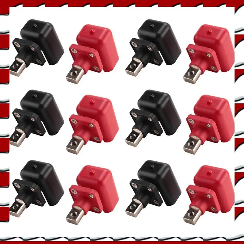

T35C 12 Pcs 200A All-Copper Lithium Battery Post High-Current Copper Terminal Battery Connector Energy Storage Terminal(B)