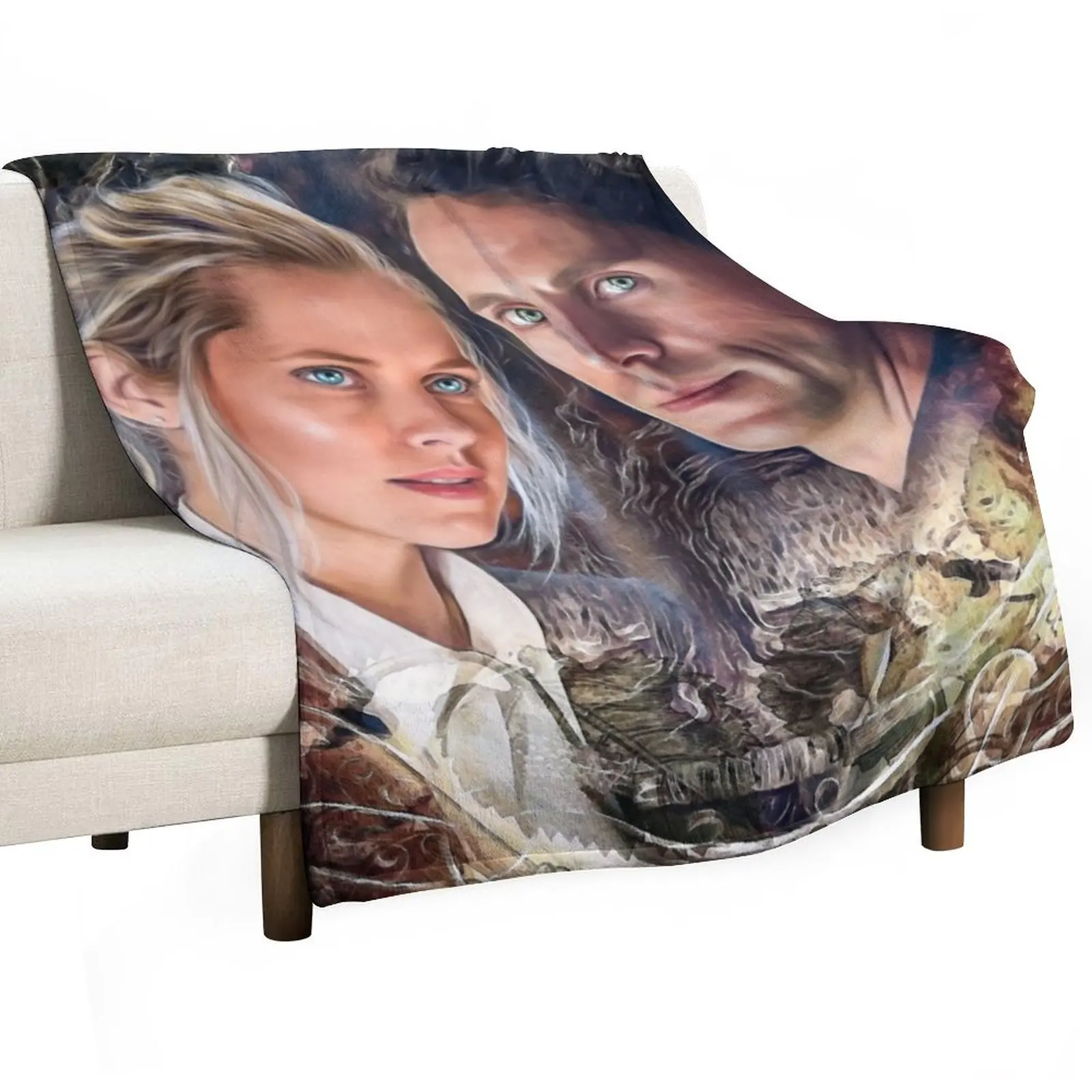 A Discovery of Witches Throw Blanket blankets ands Baby for sofa Blankets