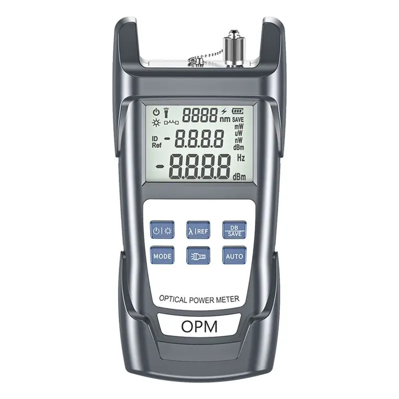 

Оптический измеритель мощности FTTH OPM на 10 длин волн с интерфейсами Mini SC/FC, -50 до +26 дБм