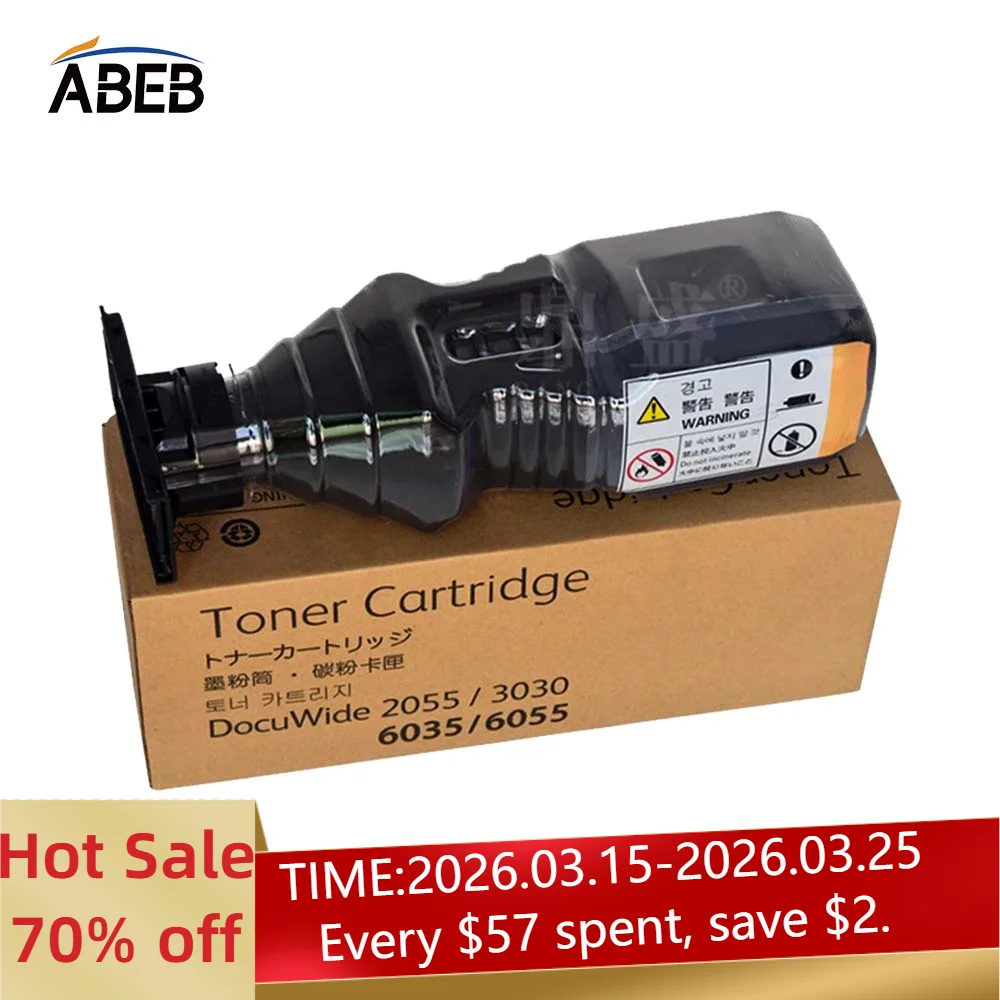 

1PC 6204 Toner Cartridge For Xerox DocuWide 2055 3030 3035 6204 6279 6030 6035 6050 6055 6605 6604 High Quality Compatible Toner