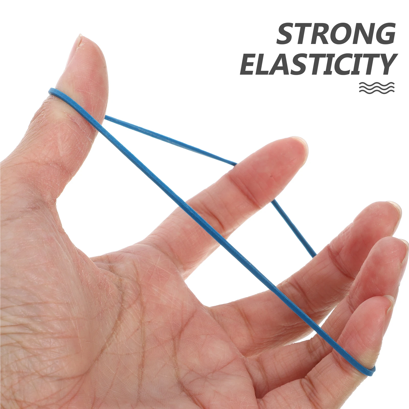 

Colorful Rubber Bands Heavy Duty Elastic Thickened Office Household Bulk for Crafts Books Hair Fixing Stylish