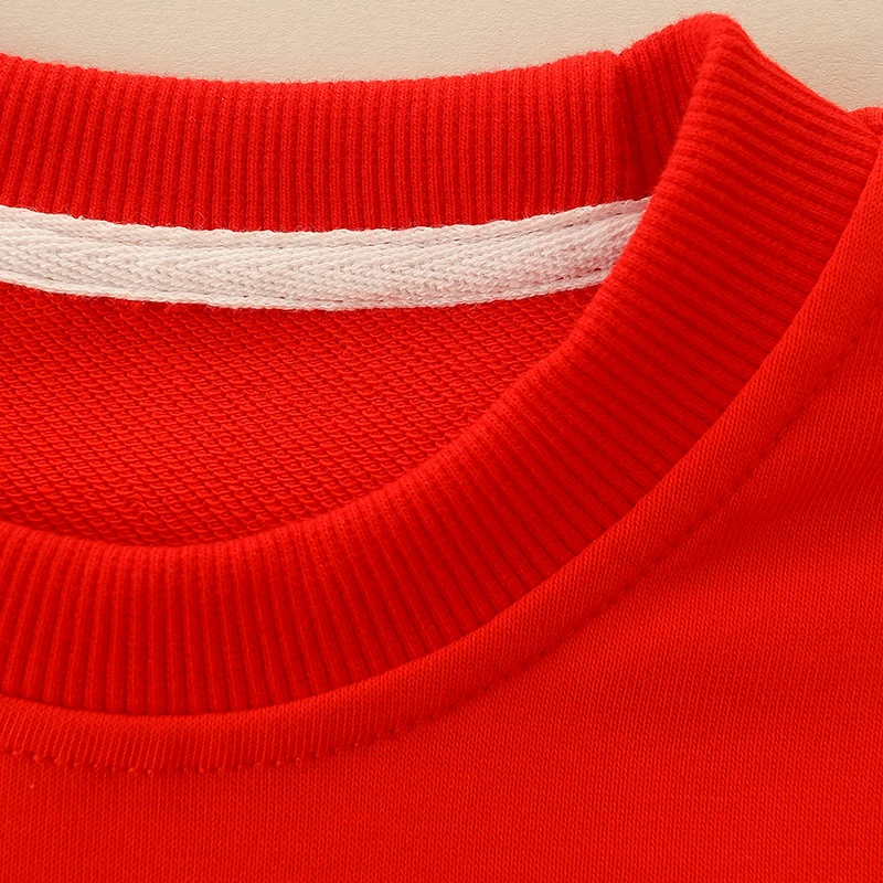 ليتل مافين عيد الميلاد زي الفتيات بلوزات الخريف الربيع ملابس الأطفال عيد الميلاد الغزلان الترتر الاطفال كم طويل #3