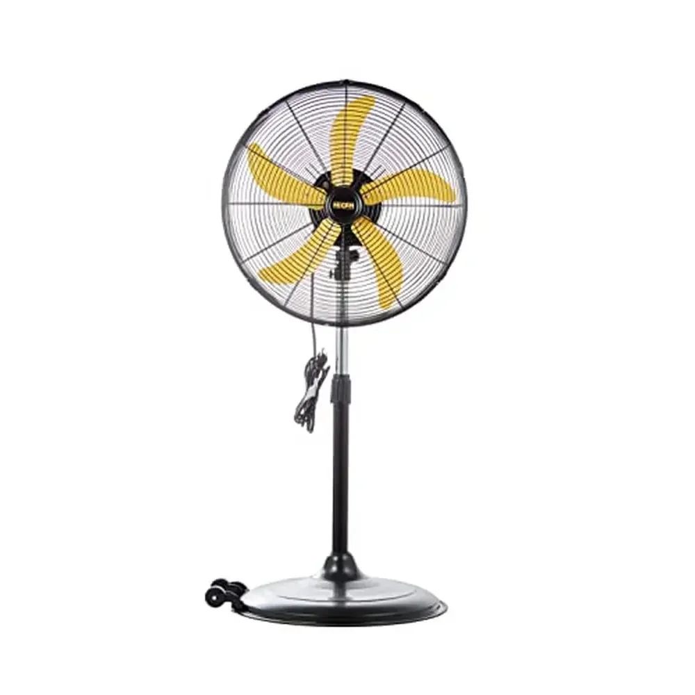 Powerful Oscillating Pedestal Fan High Velocity Metal Body 5000 CFM 20