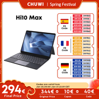 CHUWI Hi10 Max 2-In-1 Windows 11 Tablet 12.96 Inch 2880*1920 Screen Intel N100 12GB DDR5 512GB SSD Tablets WiFi 6 BT5.2 3G/4G