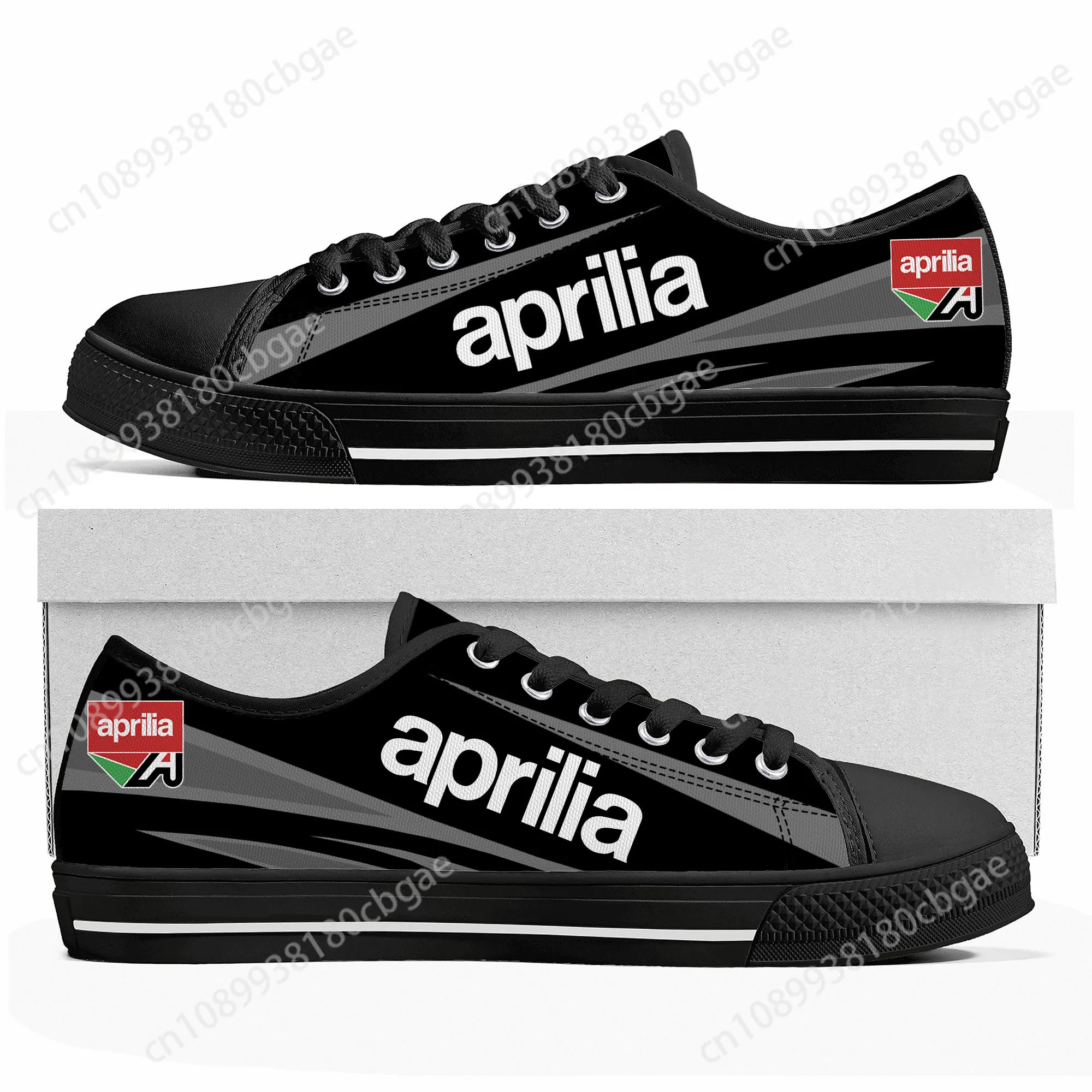 

Aprilia Shoes Low Top Sneakers Mens Womens Teenager High Quality Canvas Sneaker couple Casual Shoes Custom Made Shoe