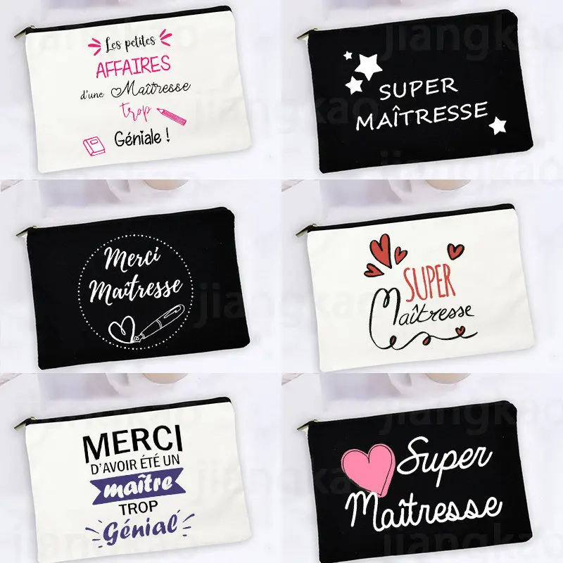 

Super Teacher Printed Makeup Bag Women Men Cosmetic Bag Travel Toiletries Organizer Wash Storage Pouch Pencil Bags Teacher Gifts