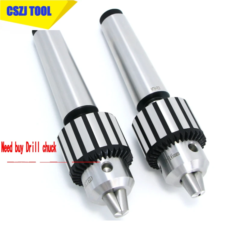 1PCS MT1 MT2 MT3 MT4 B10 B12 B16 B18 B22 0.6-6/1-10/1-13/3-16/5-20 Morse tapper shank Drill Chuck Arbor Lathe CNC drill machine