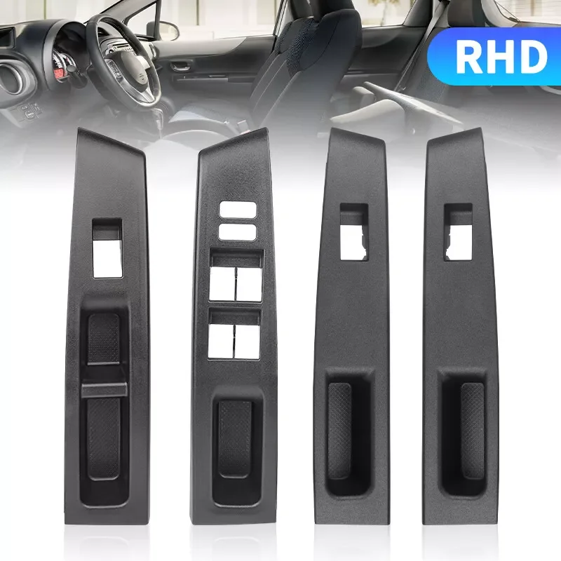 1PC 74231-52630-C0 74232-52570-C0 Window Lift Control Switch Cover Panel Frame For Toyota Vitz 2010 2011 2012 2013 2014 RHD