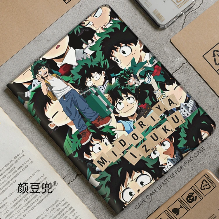 

DEKU Anime My Hero Academia For iPad 10.2 9th Mini 6 5 Case Luxury Silicone For iPad Air 3 4 5 iPad Pro 11 12.9 Protective Shell