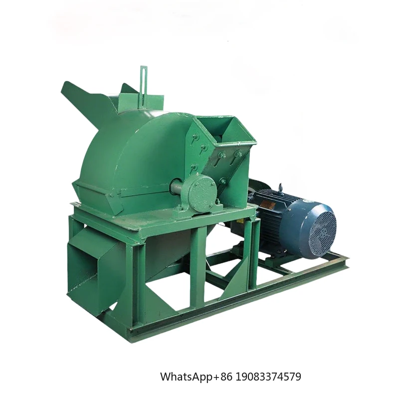 

Измельчитель древесины 220В для лесной промышленности и фермерских хозяйств, дробилка с мощным двигателем и редуктором, для переработки сырья - деревянных поддонов