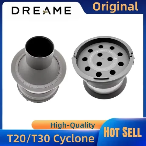 오리지널 드리미 사이클론 교체품 – T10/T20/T30/R10/R20 무선 핸드헬드 진공 청소기 호환 예비 부품