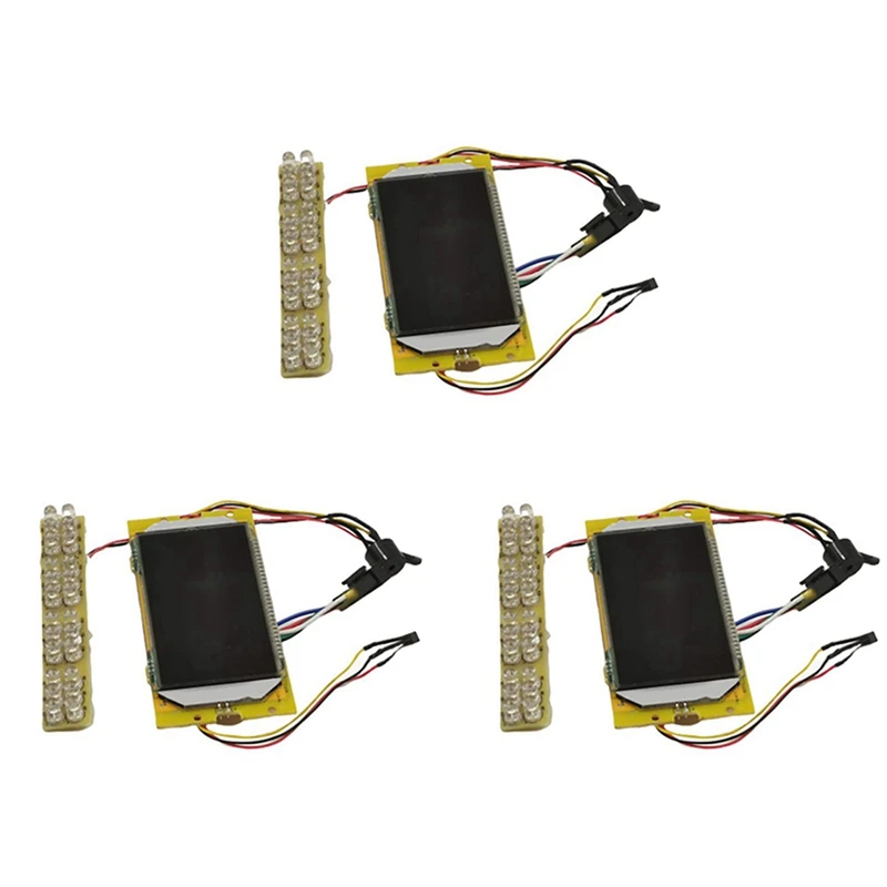 

3X 36V Electric Scooter Display LCD Screen 8 Inches Electric Scooter Replacement Accessories Suitable For Kugoo S1 S2 S3