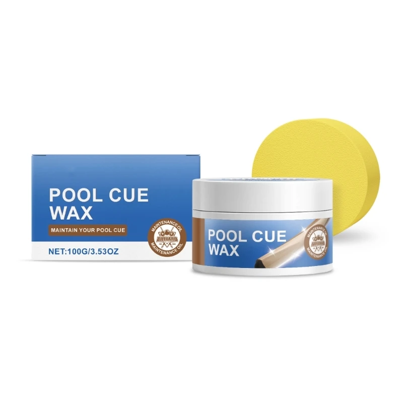 77HC Pool Cue Care Wax 100g Billiard Conditioner Wax Pool Cue Protective Wax