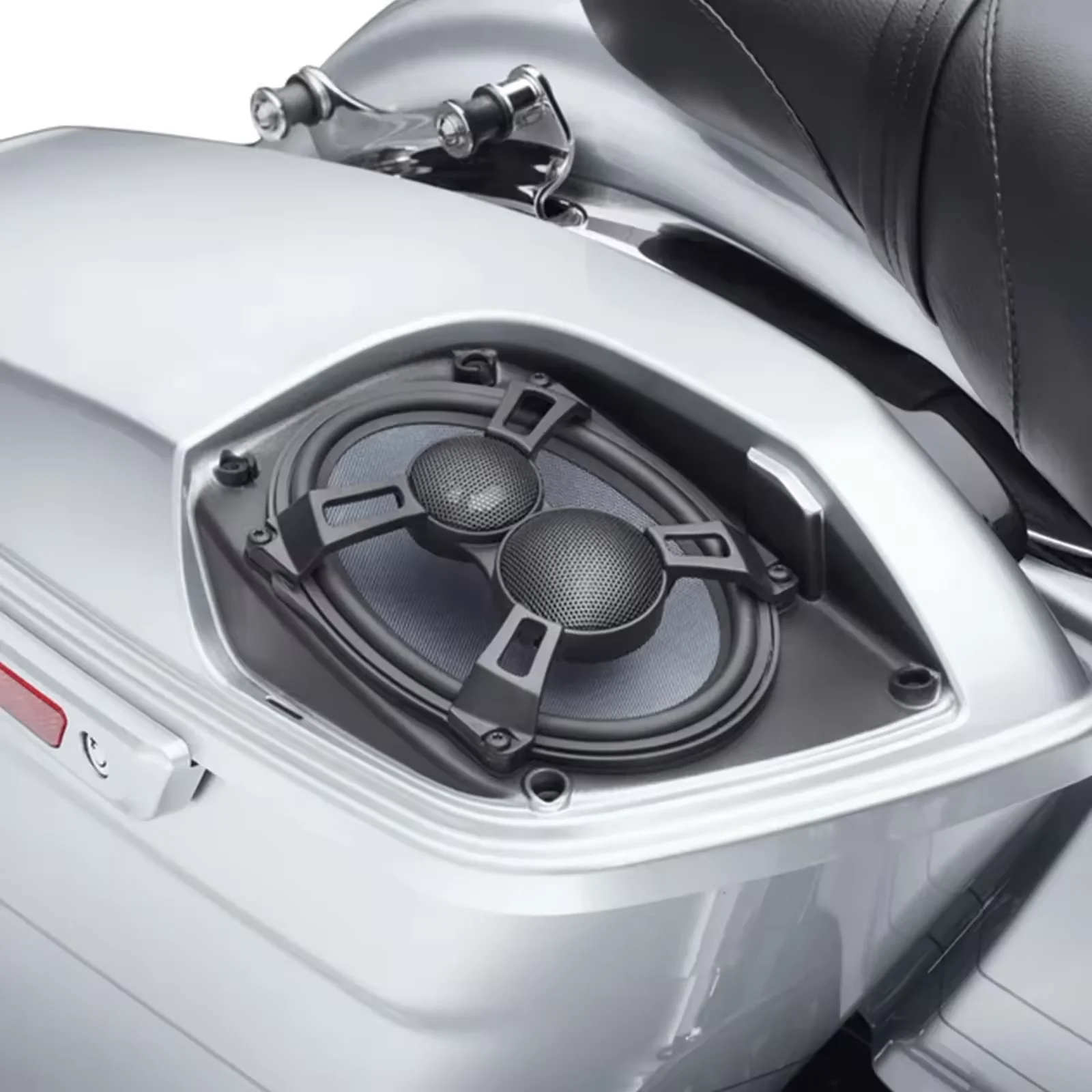Audio Stage II DIY Saddlebag Speaker Kit สําหรับชุดอุปกรณ์เสริมรถจักรยานยนต์