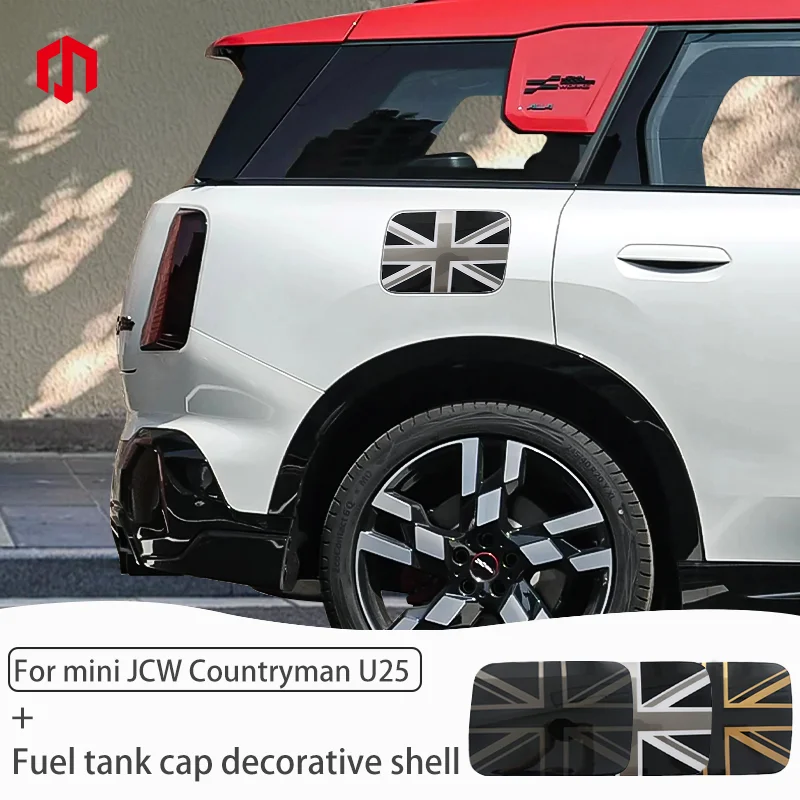 

For BMW MINI JCW Countryman U25 Gas Fuel Tank Cap Stickers Cover Car Decals Car Exterior Parts Car Accessories