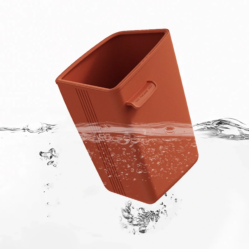 For Leading Ideal LiXiang L6 L7 L8 L9 Car Umbrella Storage Bin Garbage Bin Silicone Main Driver Accessories
