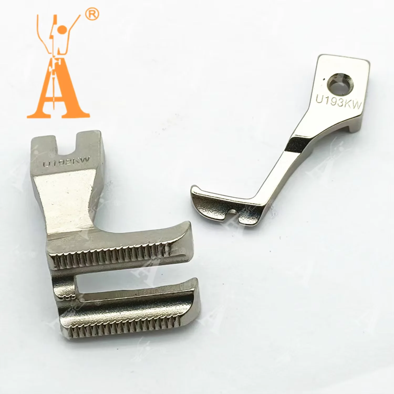 Double Welt Foot Set U192KW U193KW Compatible with Jack H2/H5/H6 Juki DU-141 DU-1181 Brother DB2-B797 Sewing Machine Acce