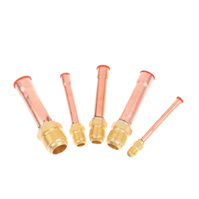 45 درجة SAE 1/4 "3/8" 1/2 "5/8" 3/4 "وصل مضيئة مع أنبوب النحاس تركيب الأنابيب النحاسية موصل محول