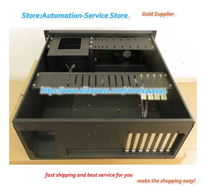 4U-Computerserverscheibe kann 7 50 cm tiefe Platte ein großes Industriegehäuse CD-ROM installiert werden