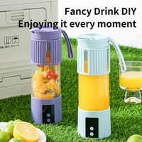 New Electric Juice Cup Juicer Multifunctional Household Automatic Juicer Portable Kitchen Smoothie Milkshake Mixer Food Grinder