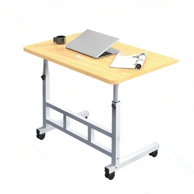 Bedside  Removable dormitory small Simple computer table Bedroom desk Household student lazy lifting table