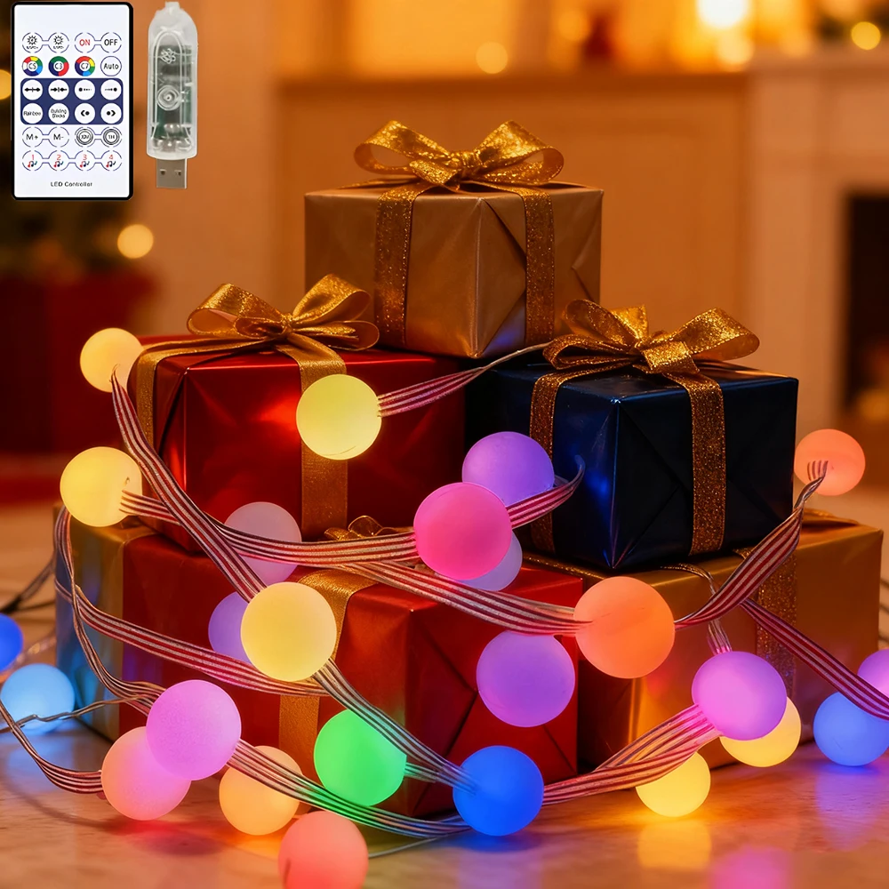 

Dreamcolor Lights String, 10M 66LEDs USB Rainbow Lights Дистанционное управление через приложение, Умные светодиодные гирлянды LED Ufor Home Party Decor
