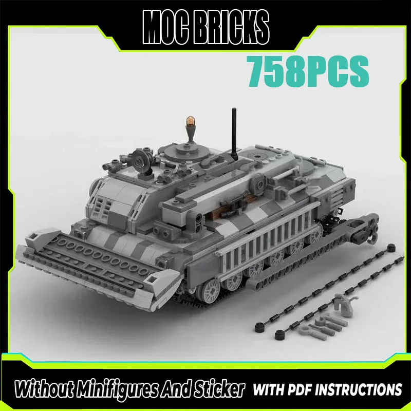 MOC building blocks, military vehicle construction, brick battlefield, tank technology, bricks toys