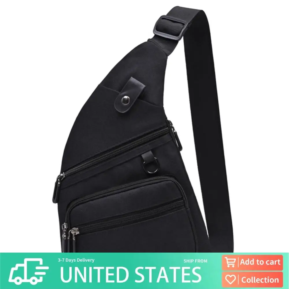 

Противоугонная дорожная сумка, повседневная поясная сумка, большая вместительная нагрудная сумка с несколькими карманами, регулируемый ремень, водонепроницаемая для бега, пешего туризма