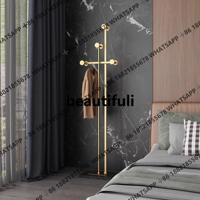 A139 Coat rack Light luxury porch Hanging clothes and hanger Floor-to-ceiling bedroom Entrance home