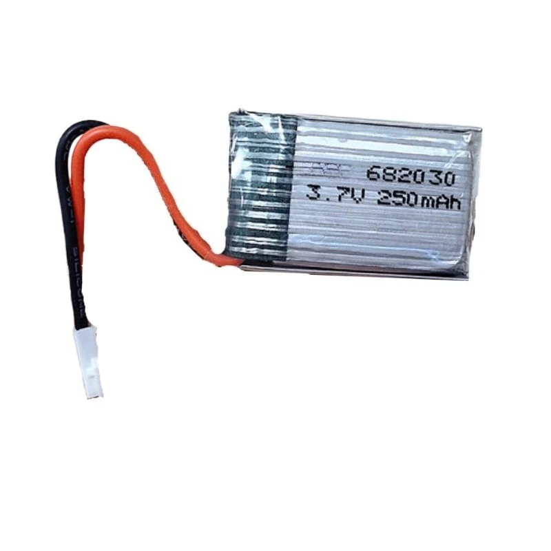 3pcs 682030 Drone Batteries for RC H8 H48 Mini H8 RC Quadcopter Parts 3.7V 250mAh Batteries