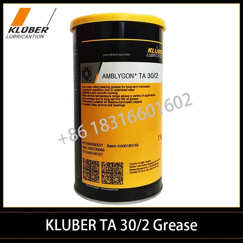 

Kluber Lubrication TA30/2 AMBLYGON TA 30/2 Special greases for long-term lubrication and high temperatures