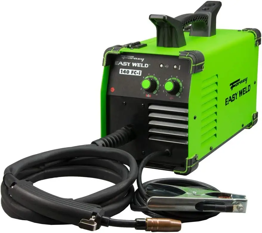 Easy Weld 140 Amp 120-Volt Flux-Cored Wire Feed Welder (No Gas Needed) Powerful and Portable Easy To Use