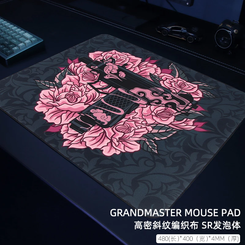 

esports tiger mousepad grand master mouse pad, 3FPS game table pad Speed type 480x400x4mm