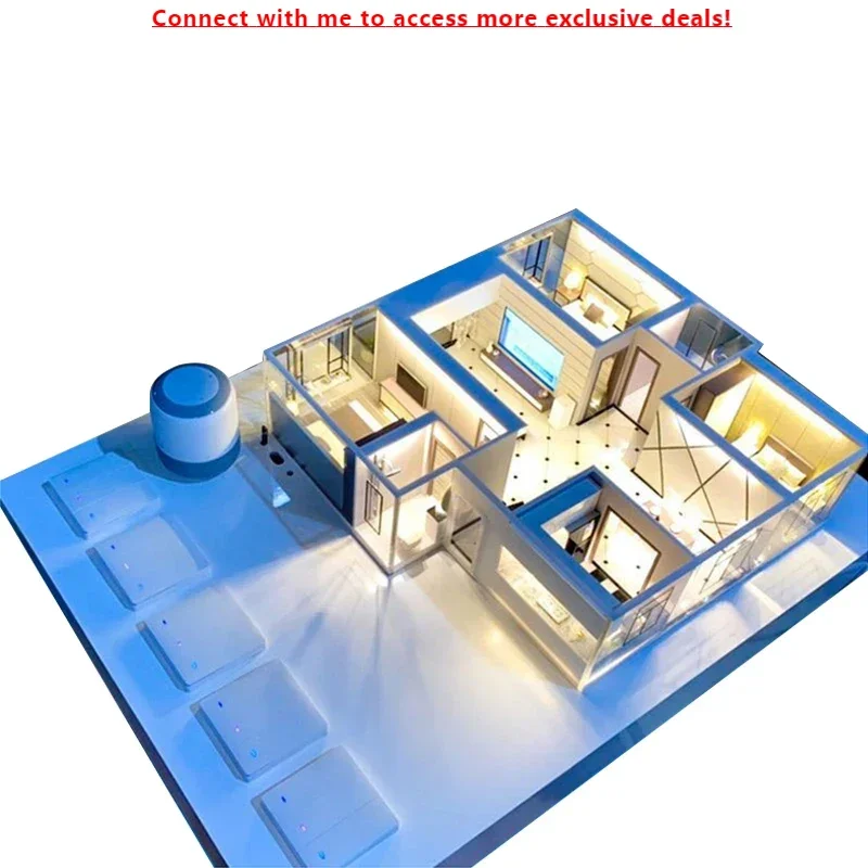 

Display Cabinets For Smart Home Showcase, Easy To Carry Support OEM Sevice And Easy To Carry Smart Home Model For Hotel